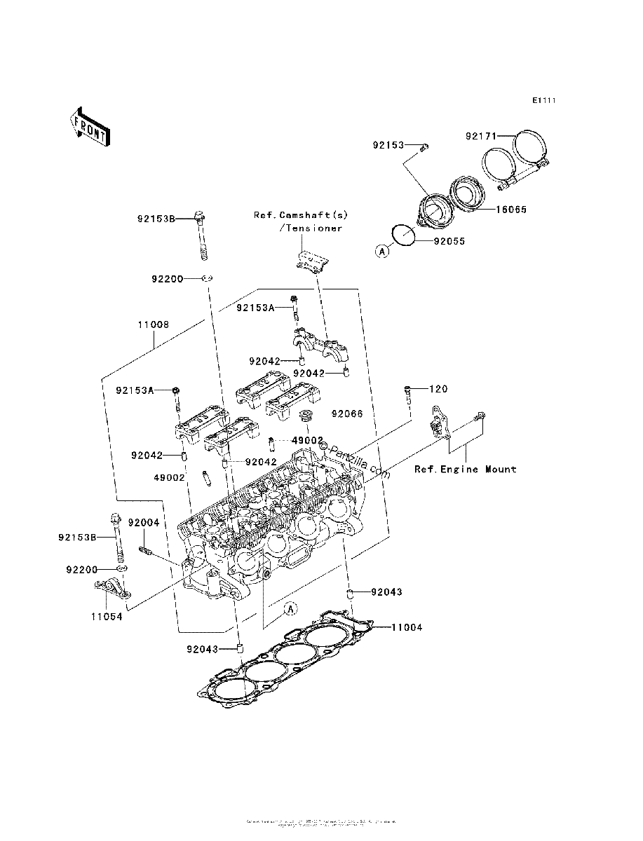 Diagrama de CYLINDER HEAD