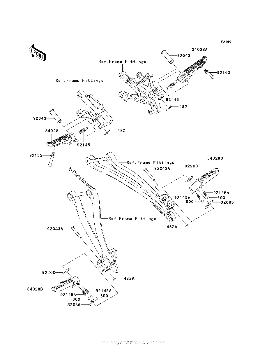 Diagrama de FOOTRESTS