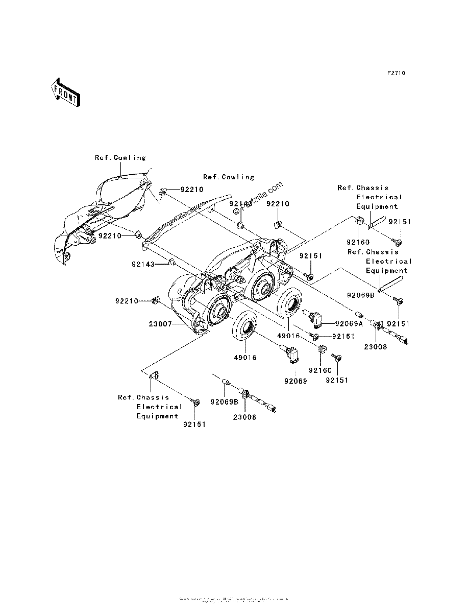 Diagrama de HEADLIGHT S