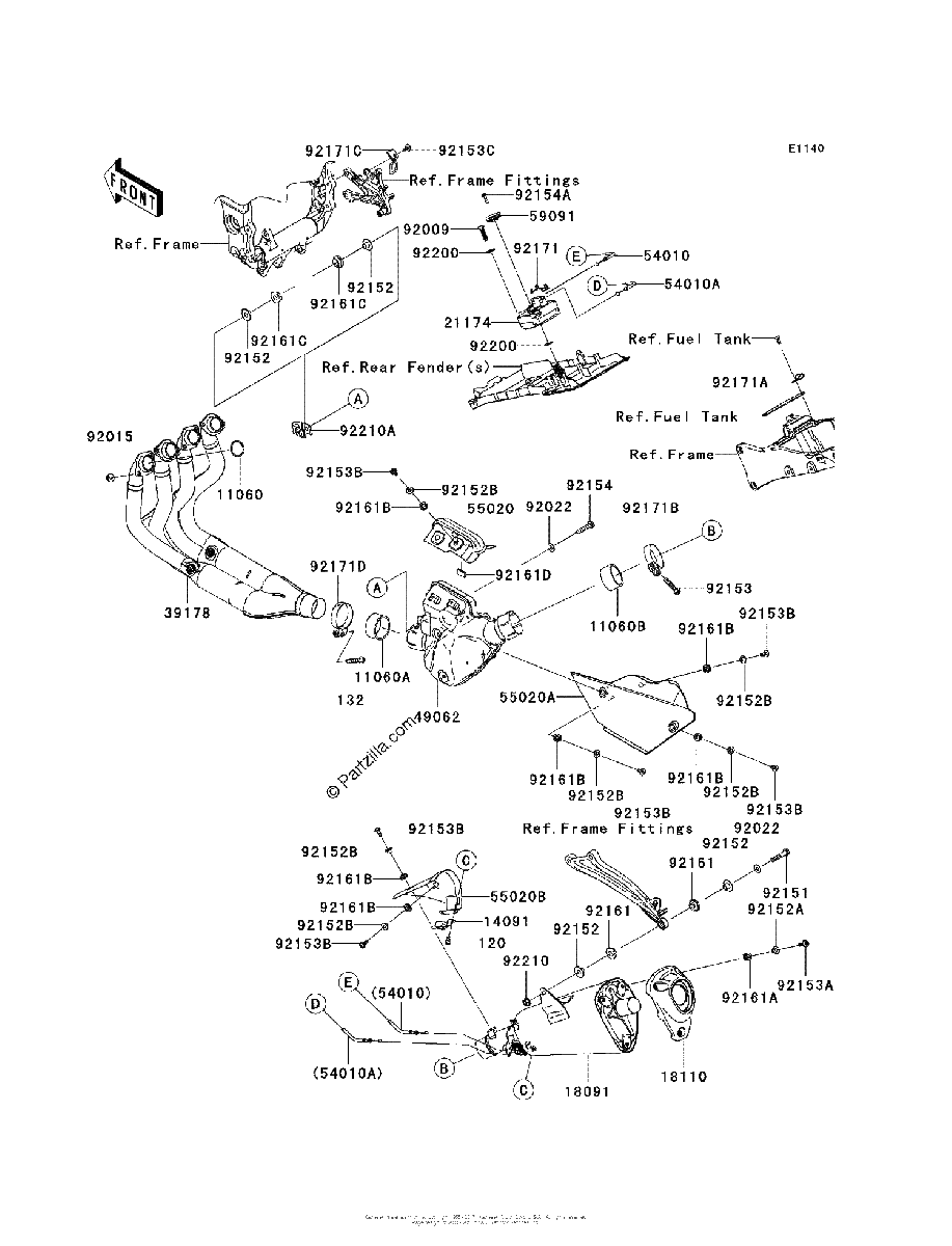 Diagrama de MUFFLER S