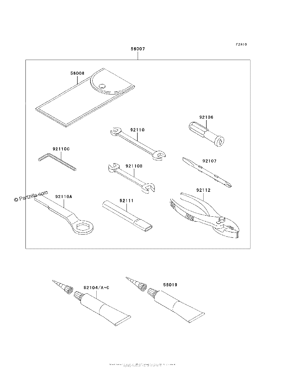 Diagrama de OWNER S TOOLS