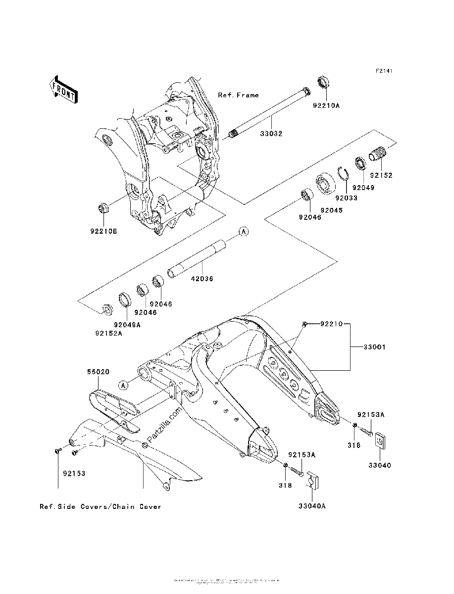 Diagrama de SWINGARM