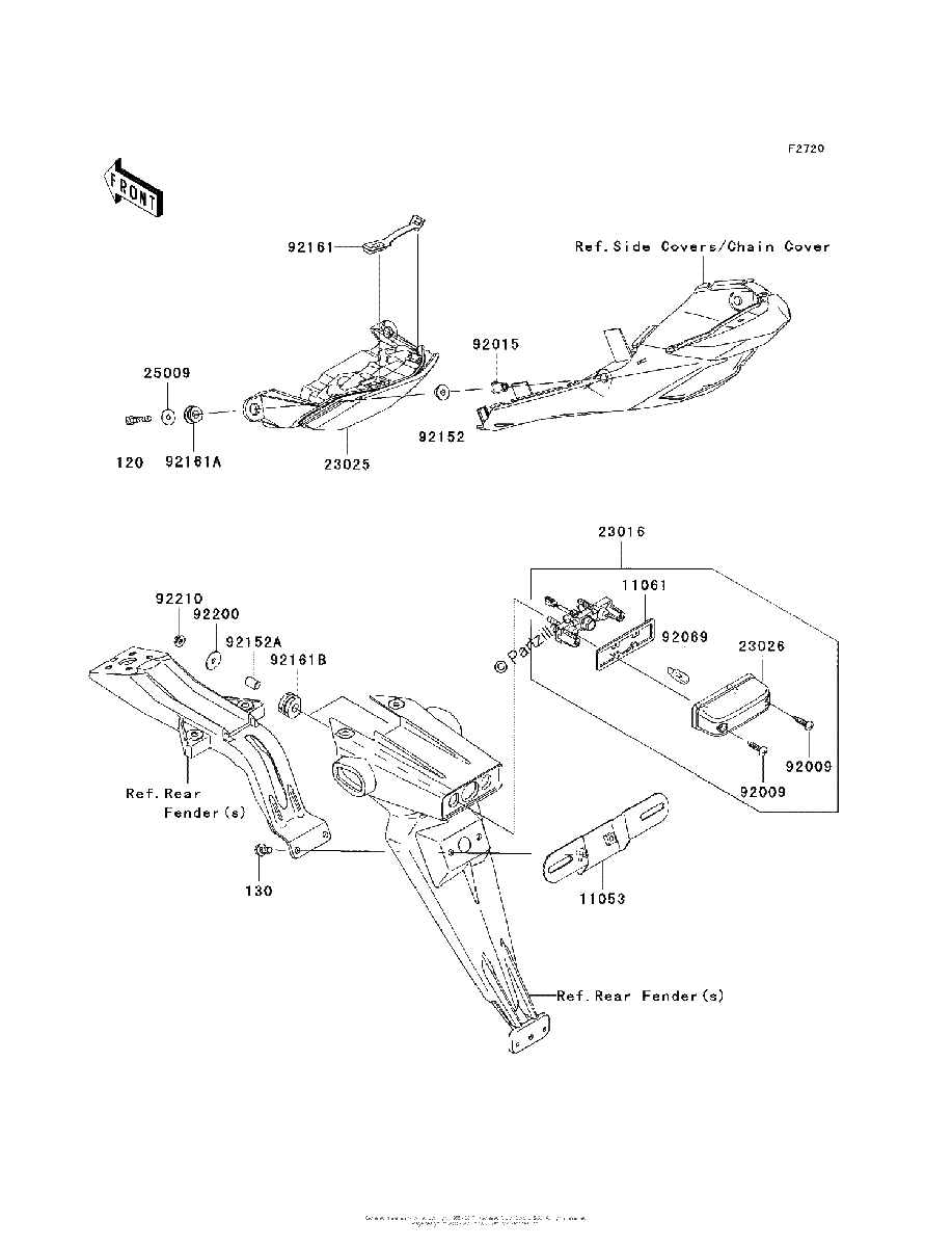 Diagrama de TAILLIGHT S