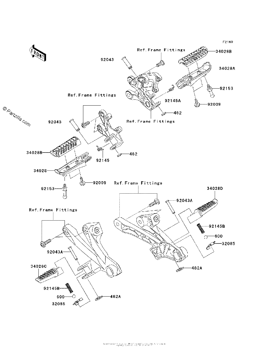 Diagrama de FOOTRESTS
