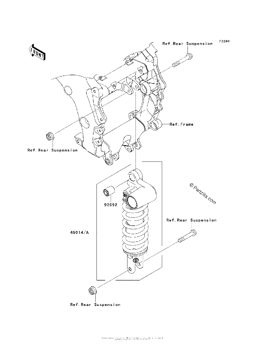 Diagrama de SHOCK ABSORBER S