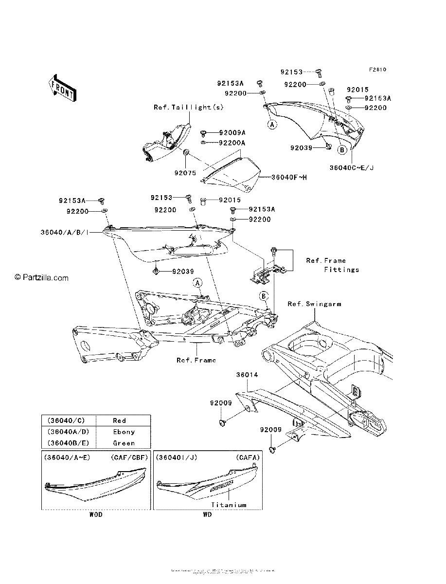 Diagrama de SIDE COVERS CHAIN COVER