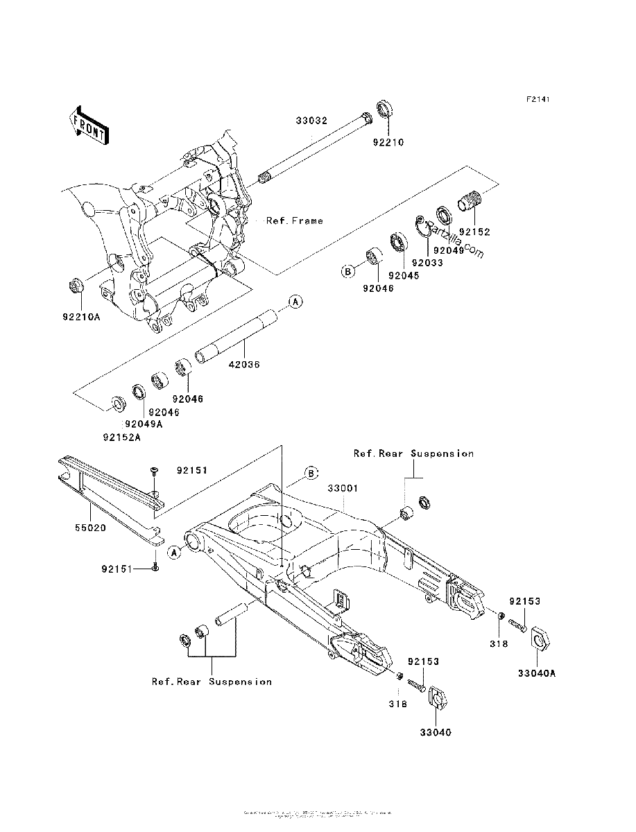 Diagrama de SWINGARM