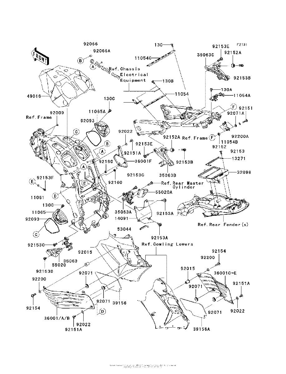 Diagrama de FRAME FITTINGS