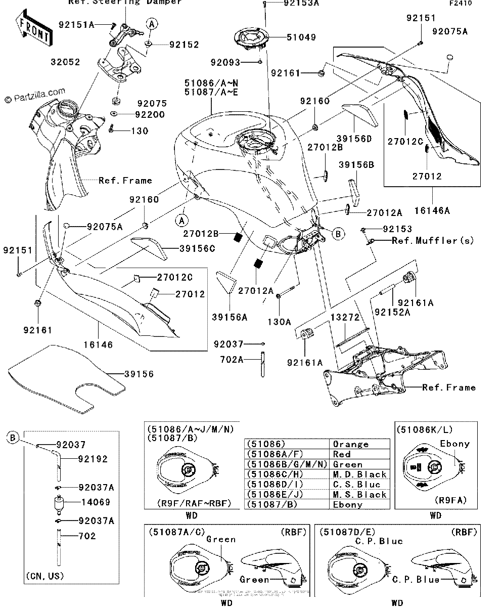 Diagrama de FUEL TANK 2 3