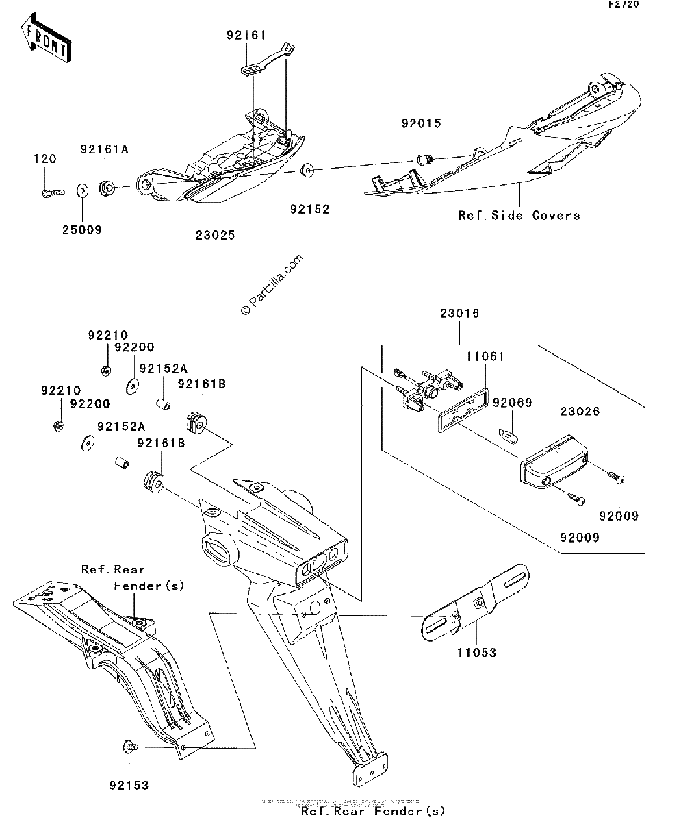 Diagrama de TAILLIGHT S