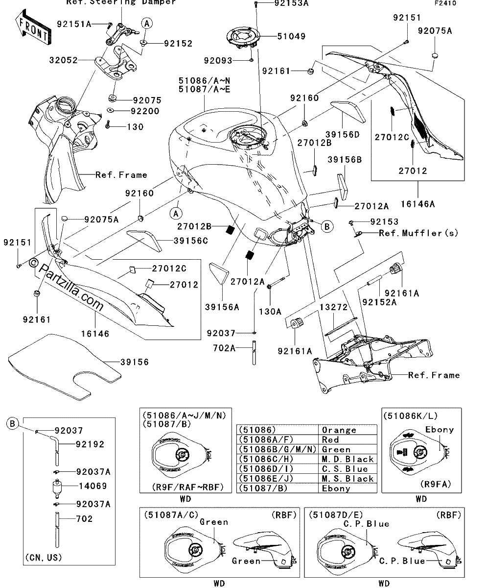 Diagrama de FUEL TANK