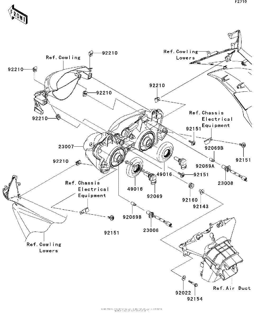 Diagrama de HEADLIGHT S