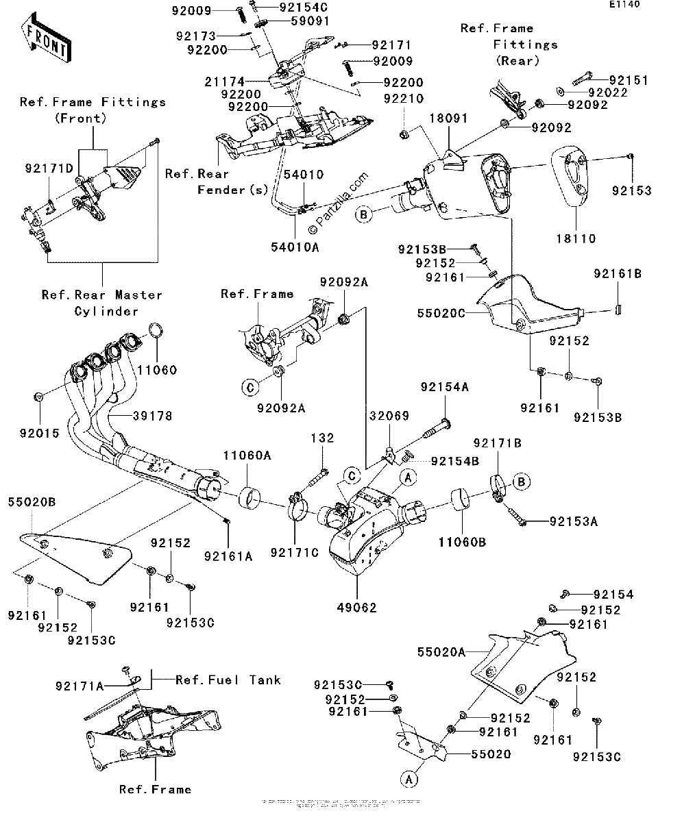 Diagrama de MUFFLER S 2 2