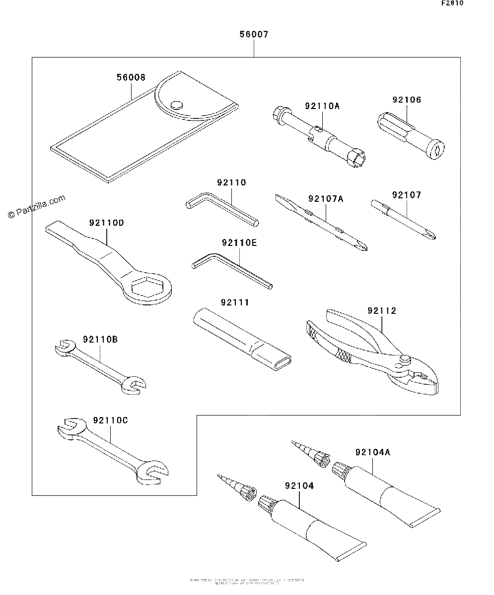 Diagrama de OWNER S TOOLS R9F SIM RAFA