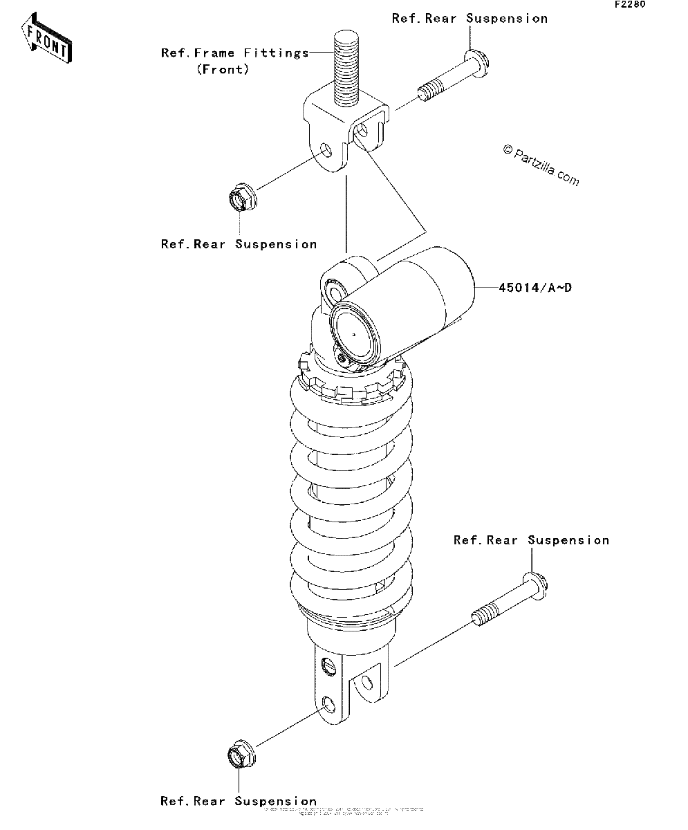 Diagrama de SHOCK ABSORBER S