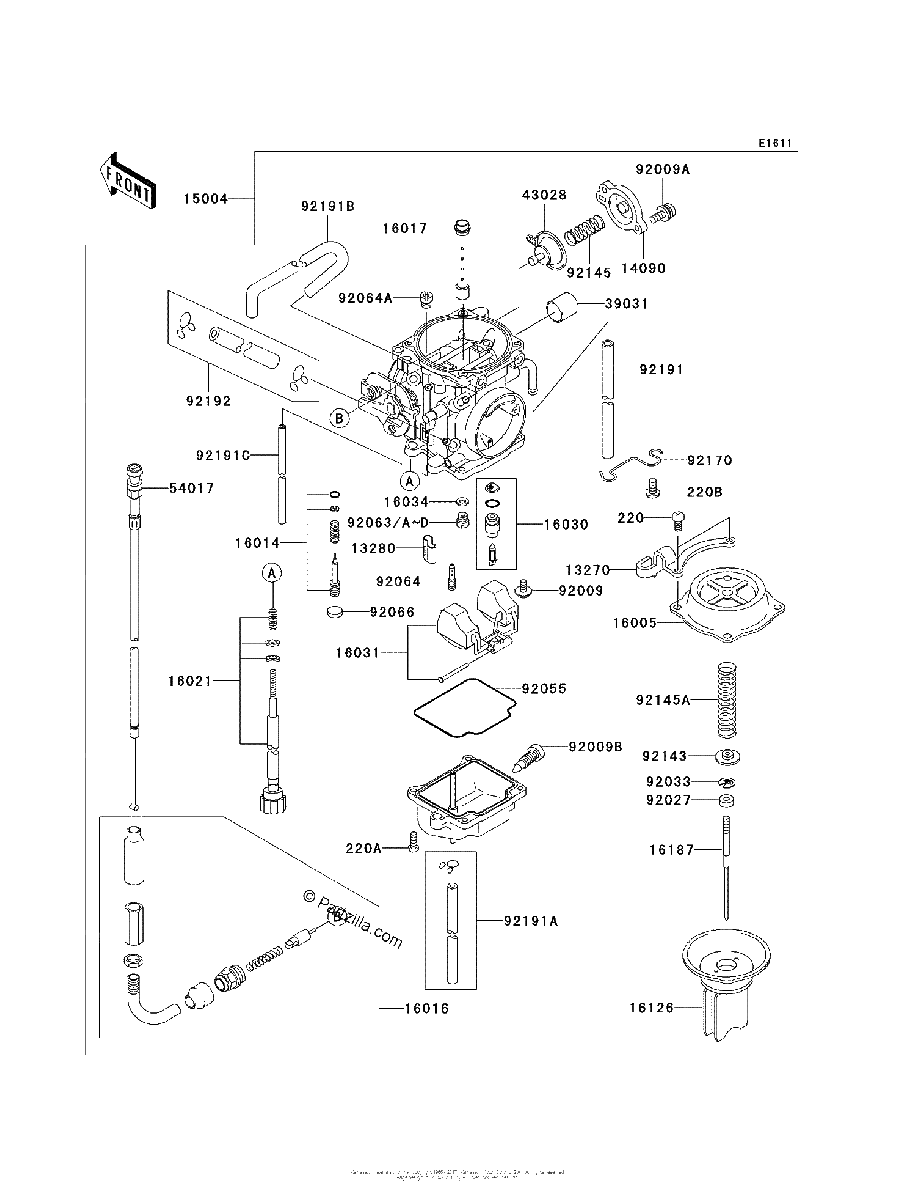 Diagrama de CARBURETOR