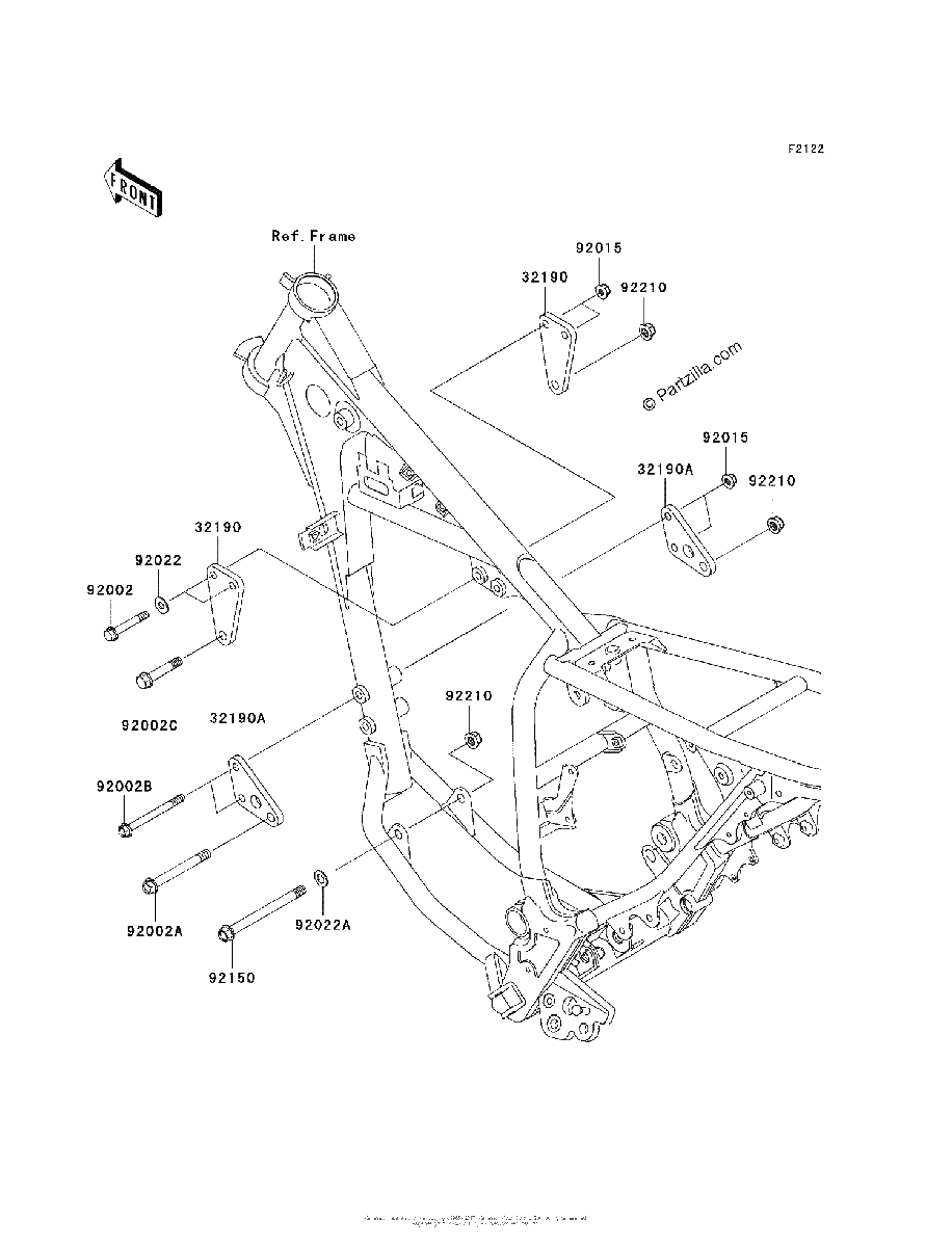 Diagrama de ENGINE MOUNT
