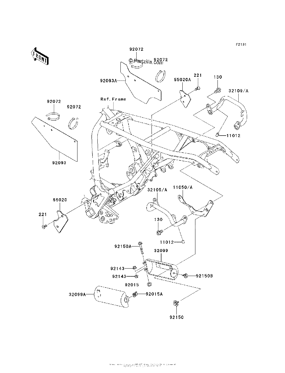 Diagrama de FRAME FITTINGS