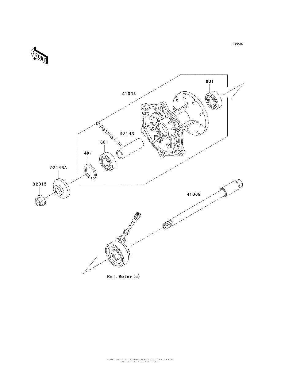 Diagrama de FRONT HUB