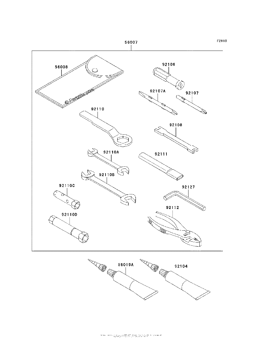Diagrama de OWNER S TOOLS