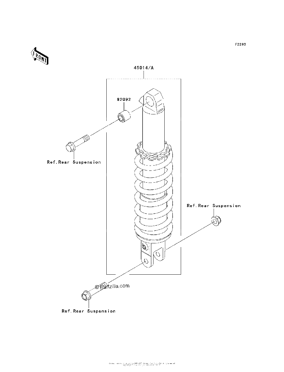 Diagrama de SHOCK ABSORBER S