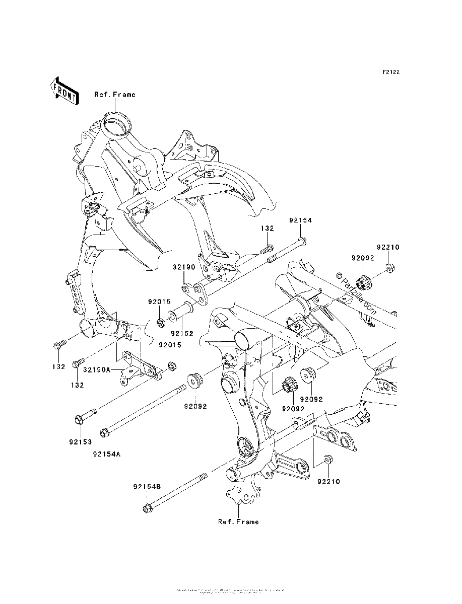 Diagrama de ENGINE MOUNT