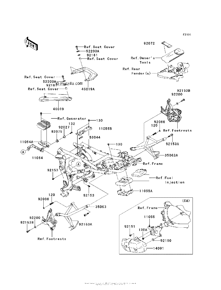 Diagrama de FRAME FITTINGS