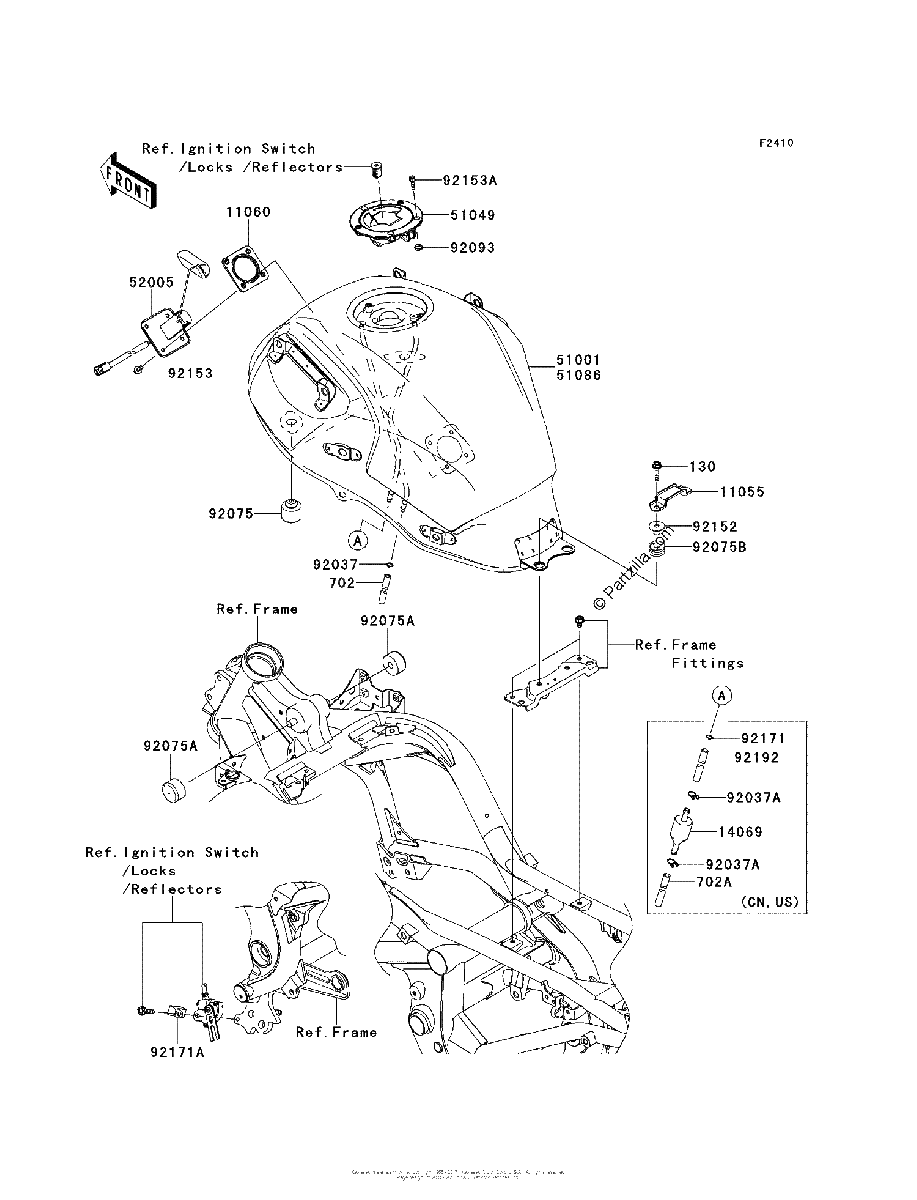 Diagrama de FUEL TANK
