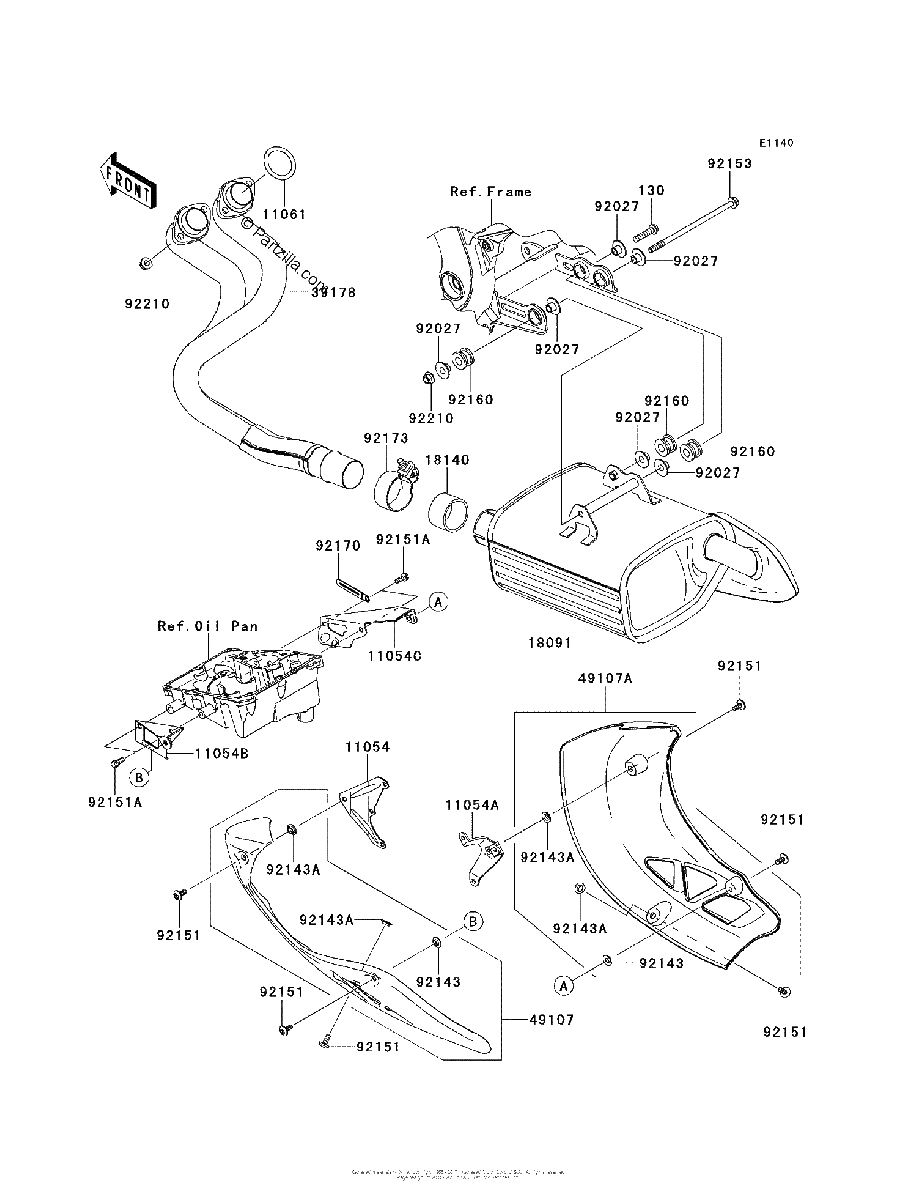 Diagrama de MUFFLER S
