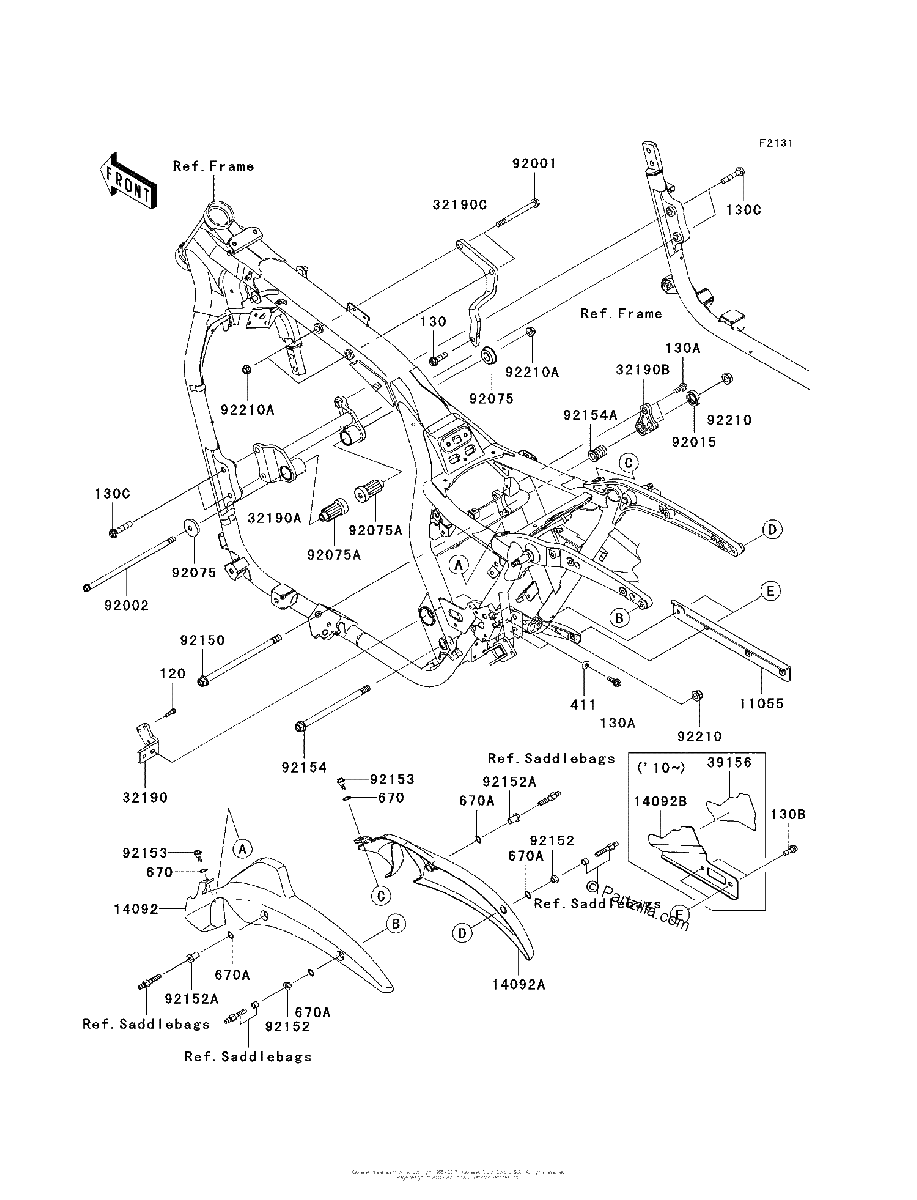 Diagrama de FRAME FITTINGS