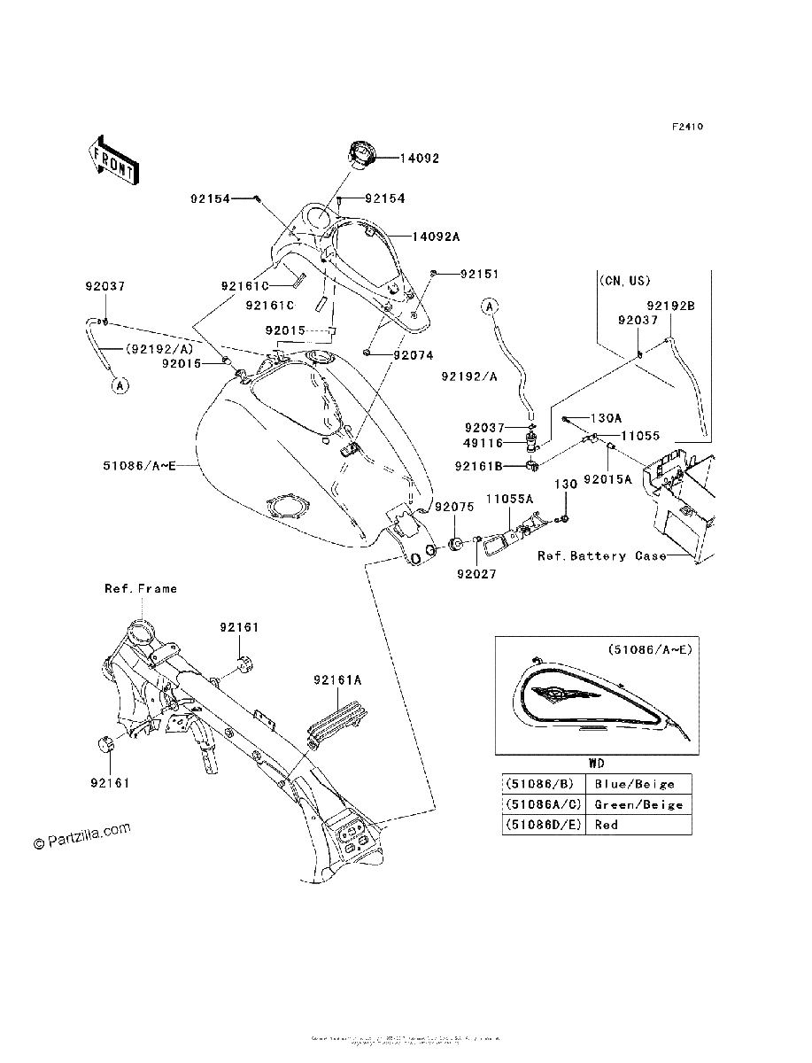 Diagrama de FUEL TANK