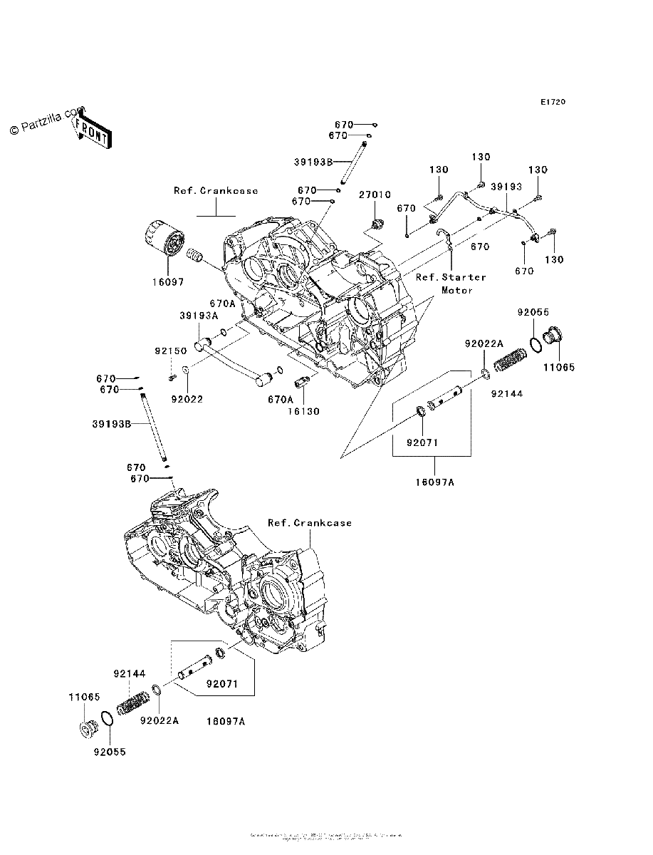 Diagrama de OIL FILTER