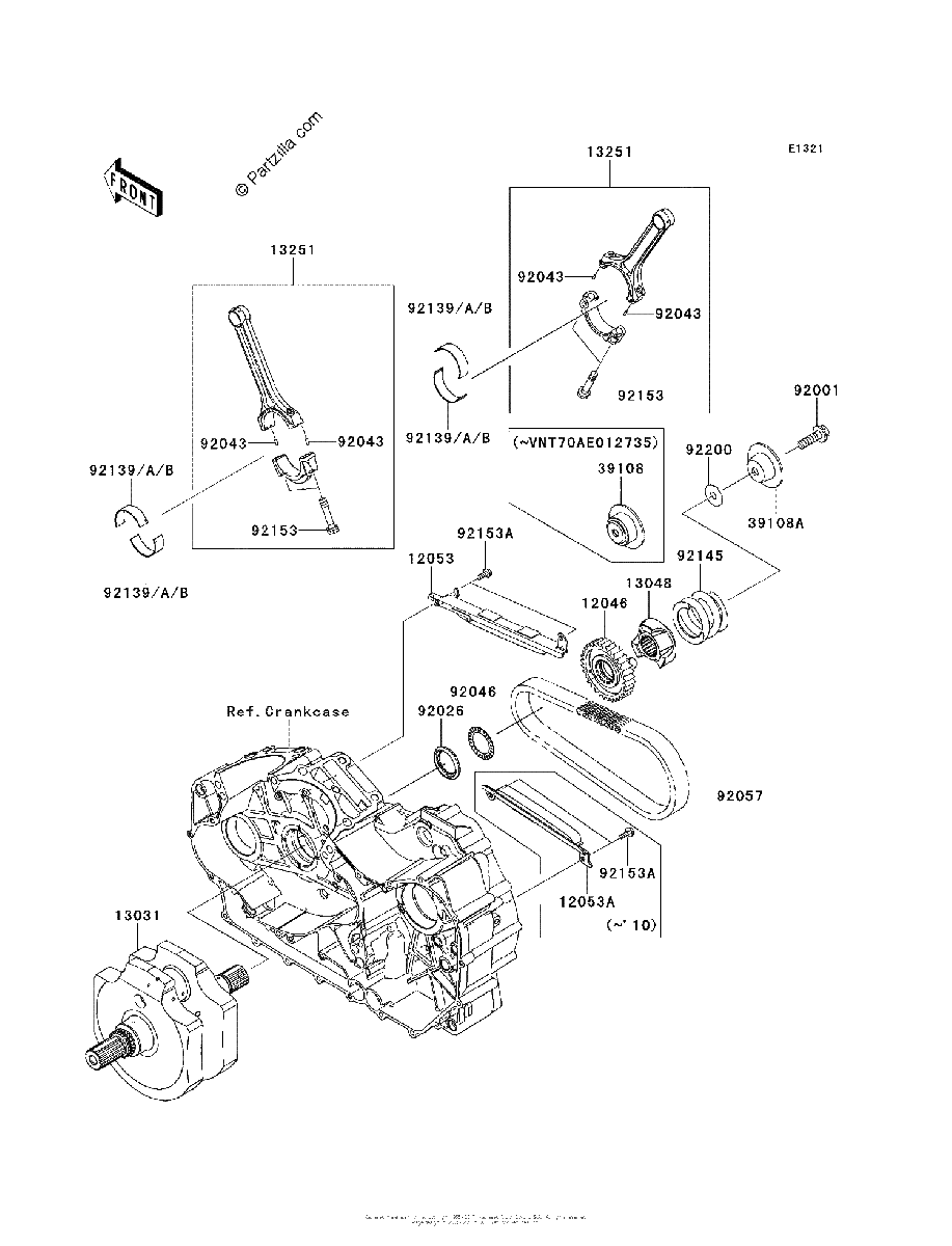 Diagrama de CRANKSHAFT