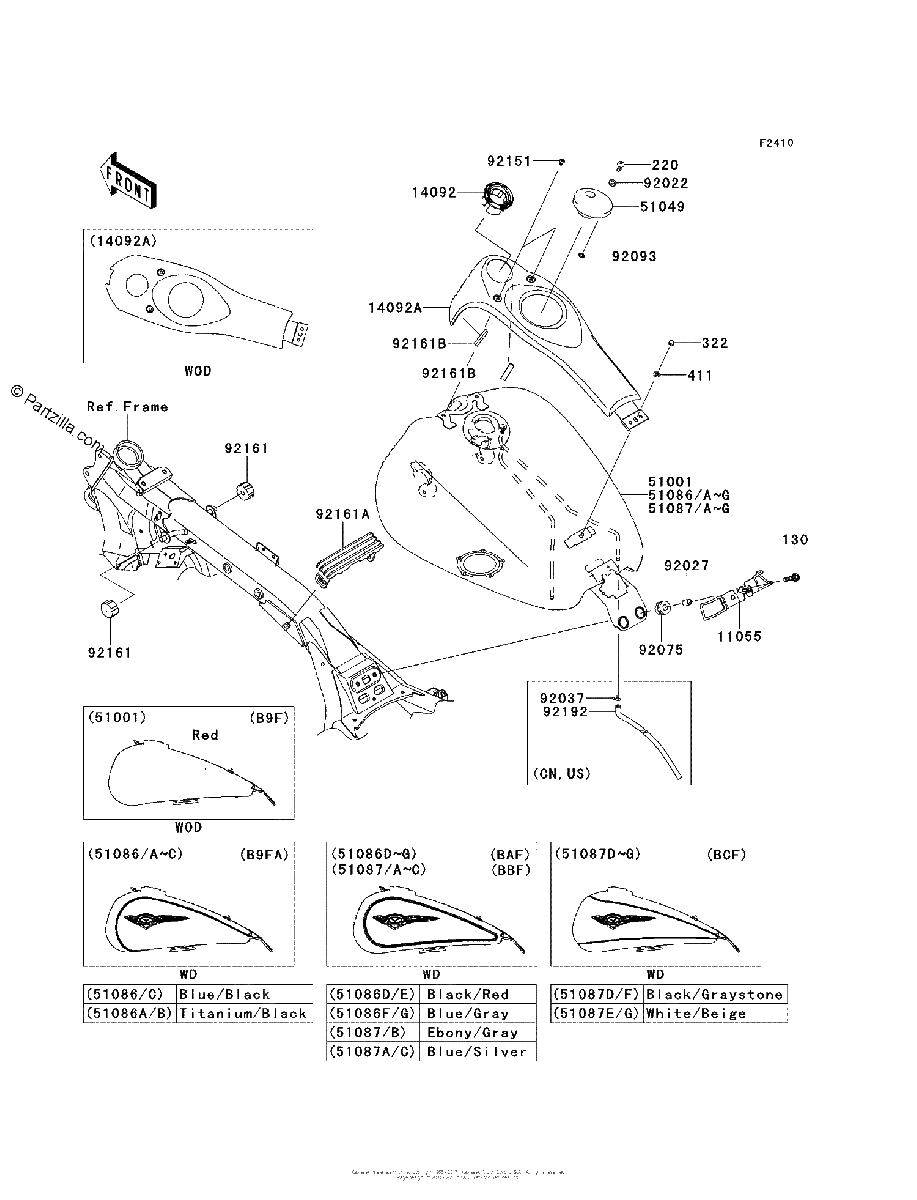 Diagrama de FUEL TANK