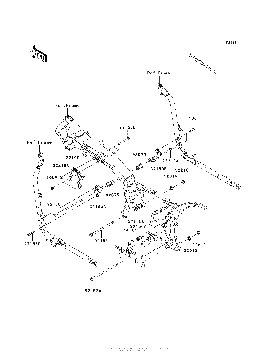 Diagrama de ENGINE MOUNT
