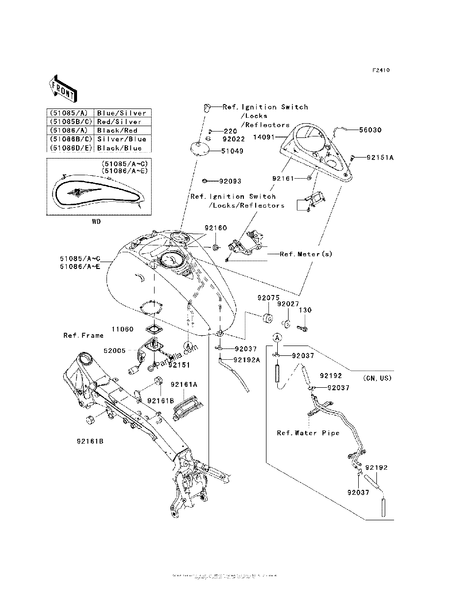 Diagrama de FUEL TANK
