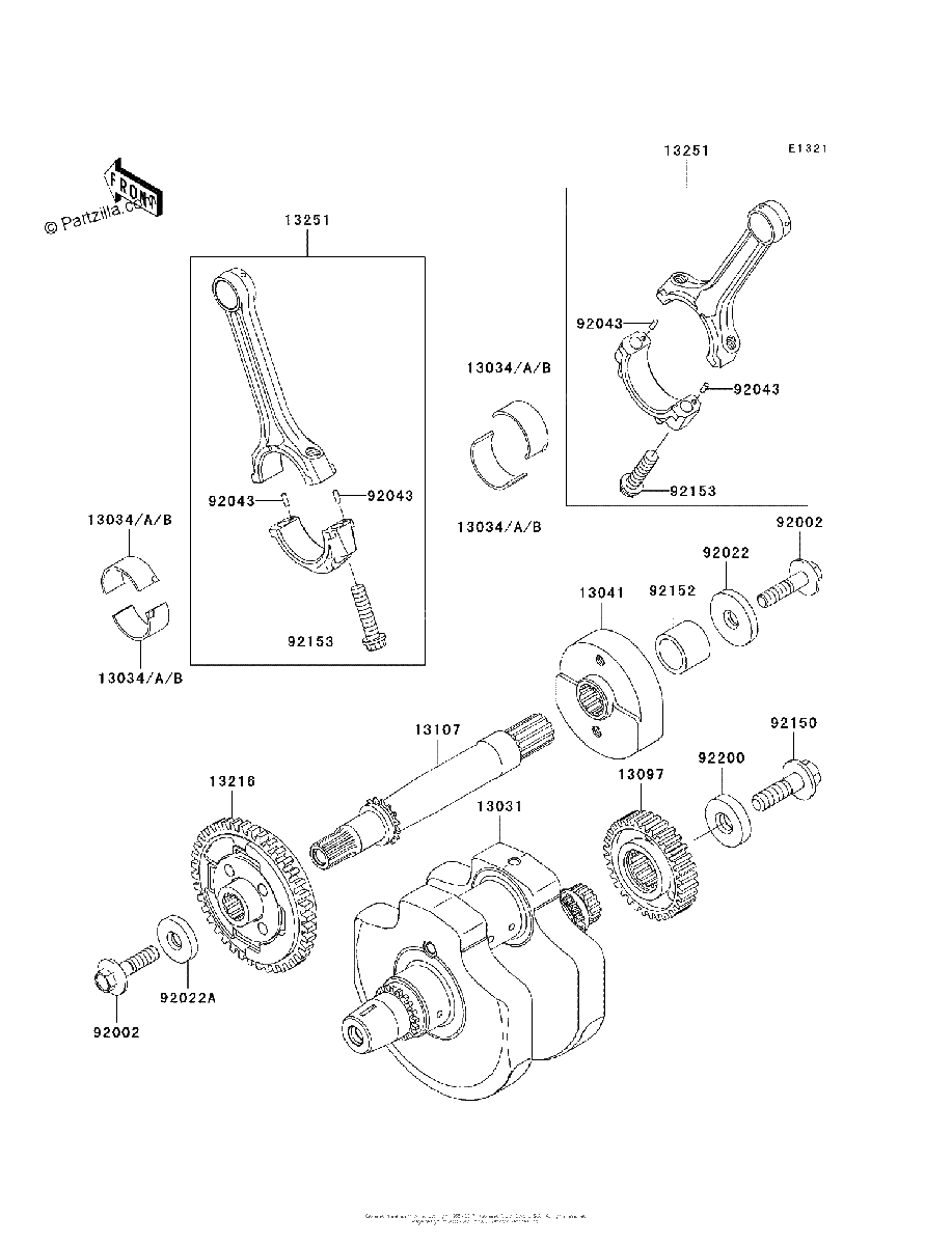 Diagrama de CRANKSHAFT