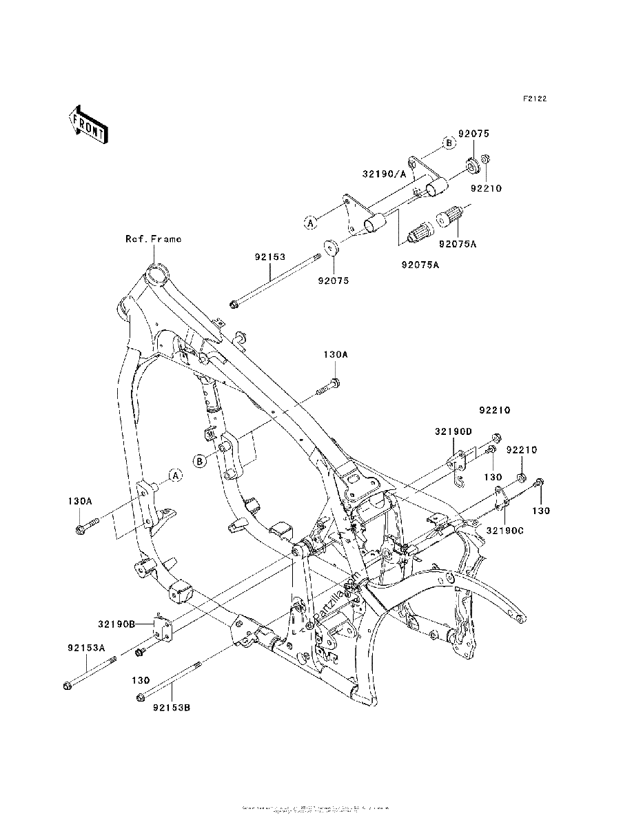 Diagrama de ENGINE MOUNT
