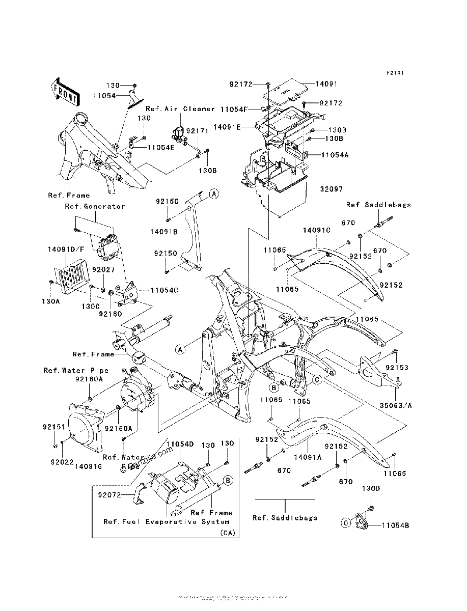 Diagrama de FRAME FITTINGS