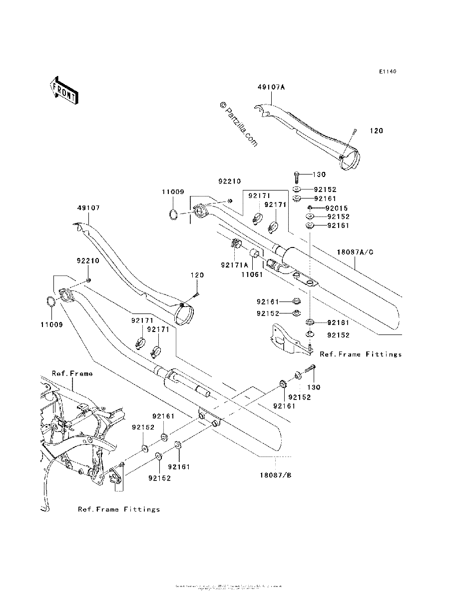 Diagrama de MUFFLER S