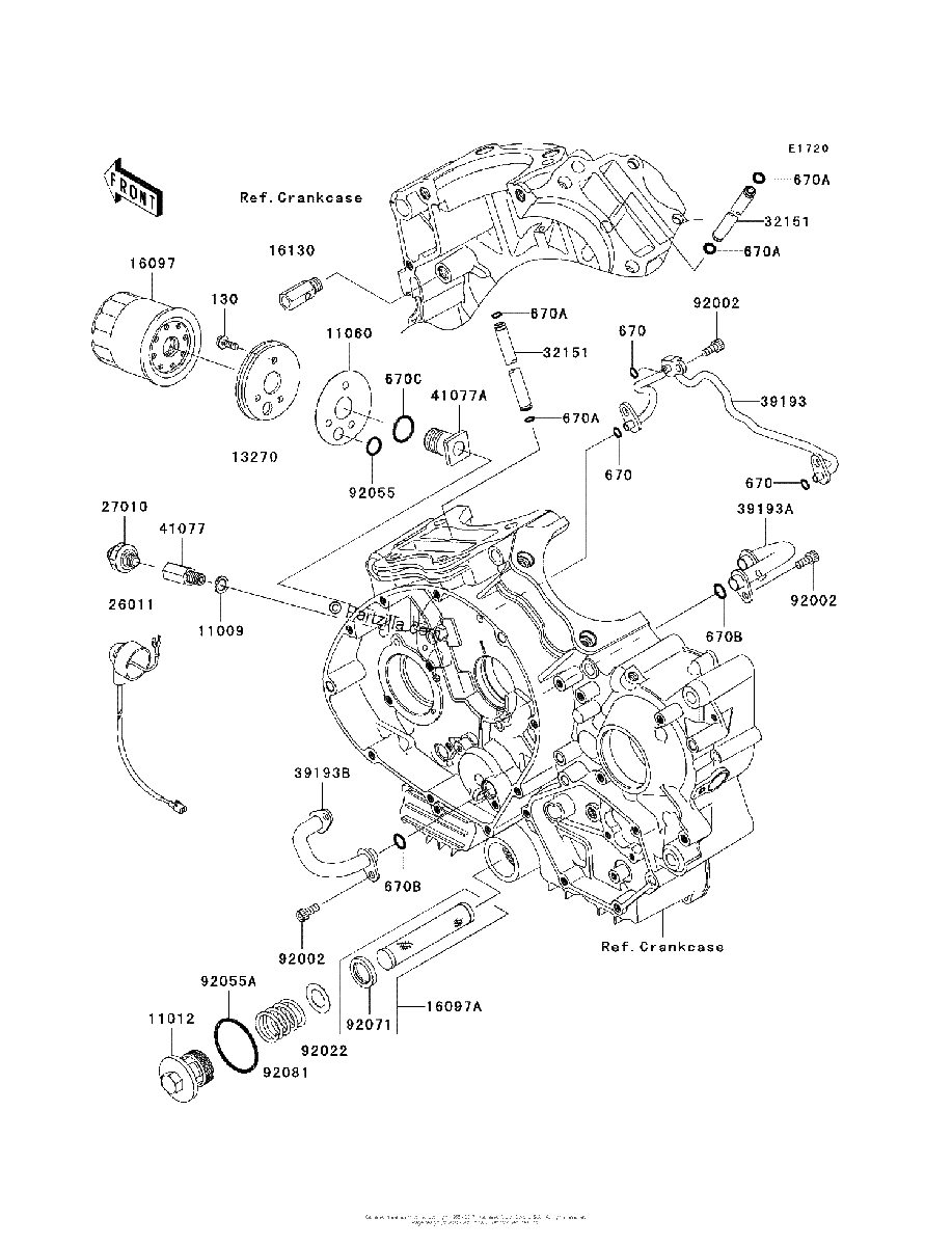Diagrama de OIL FILTER