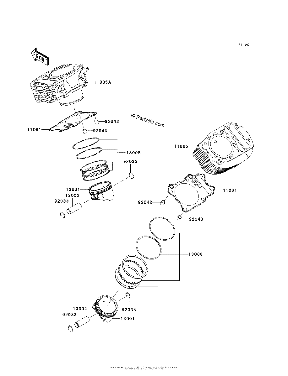 Diagrama de CYLINDER PISTON S