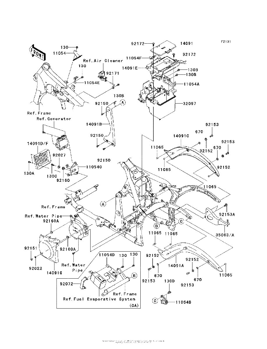 Diagrama de FRAME FITTINGS