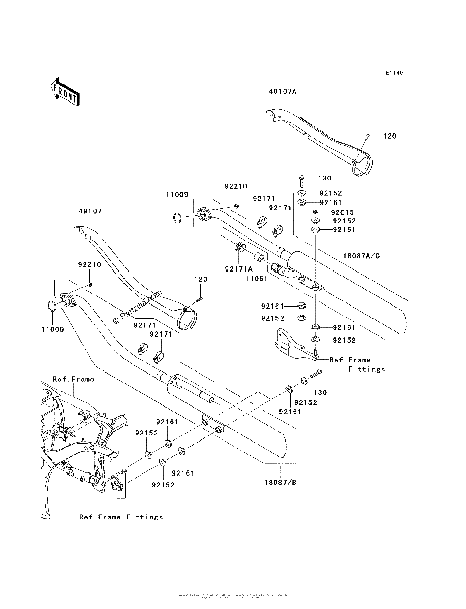 Diagrama de MUFFLER S