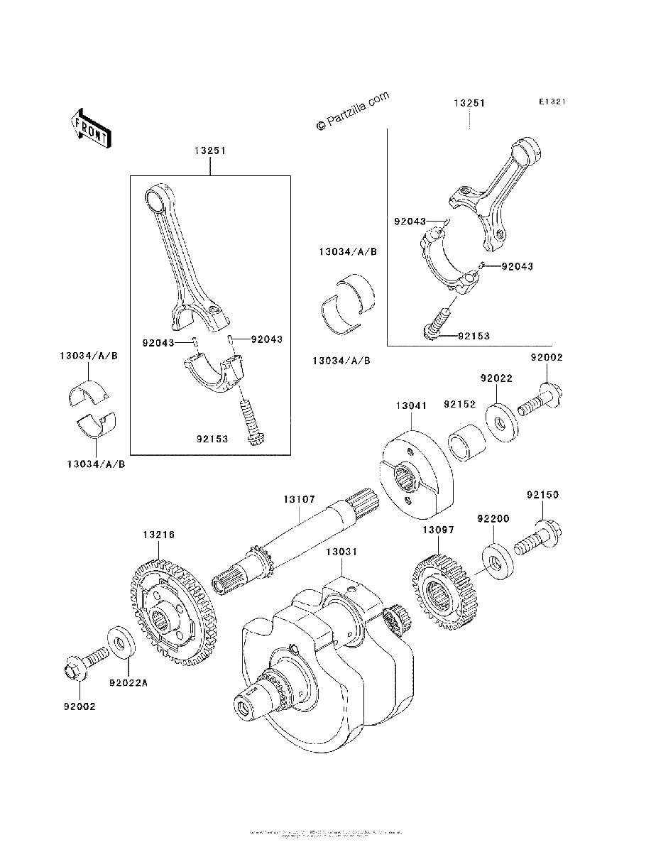 Diagrama de CRANKSHAFT
