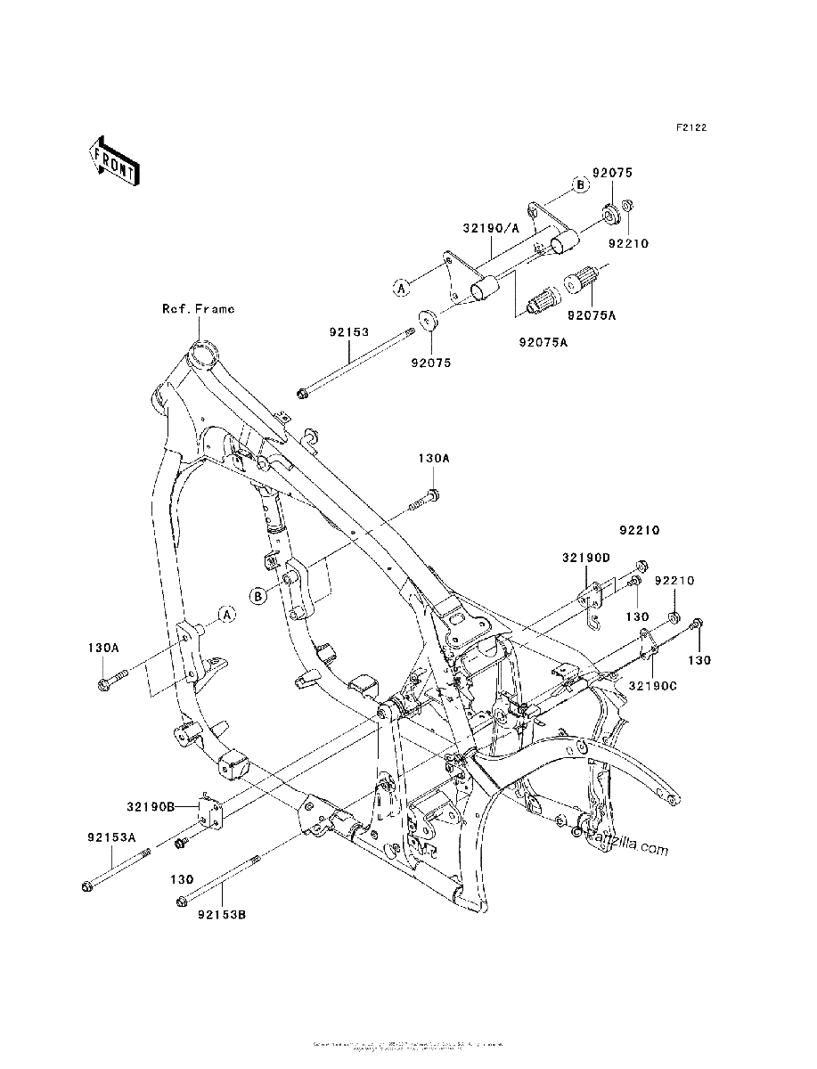 Diagrama de ENGINE MOUNT