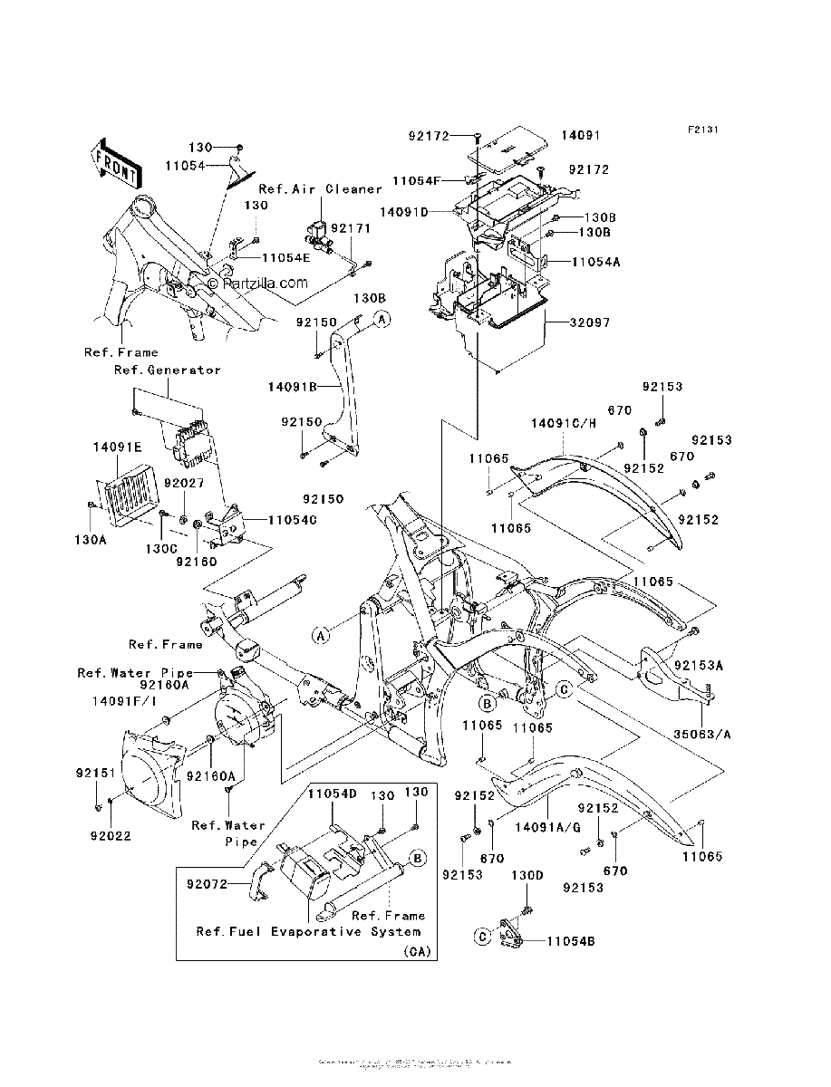 Diagrama de FRAME FITTINGS