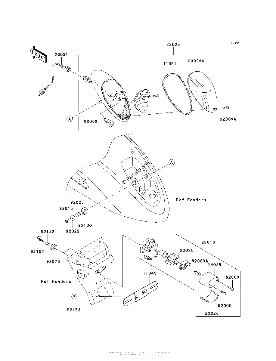 Diagrama de TAILLIGHT S