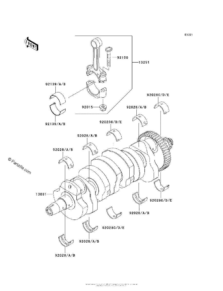 Diagrama de CRANKSHAFT