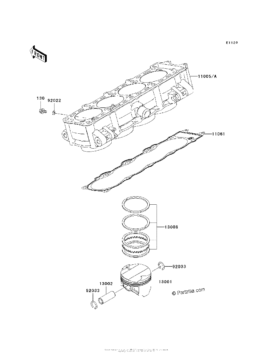 Diagrama de CYLINDER PISTON S